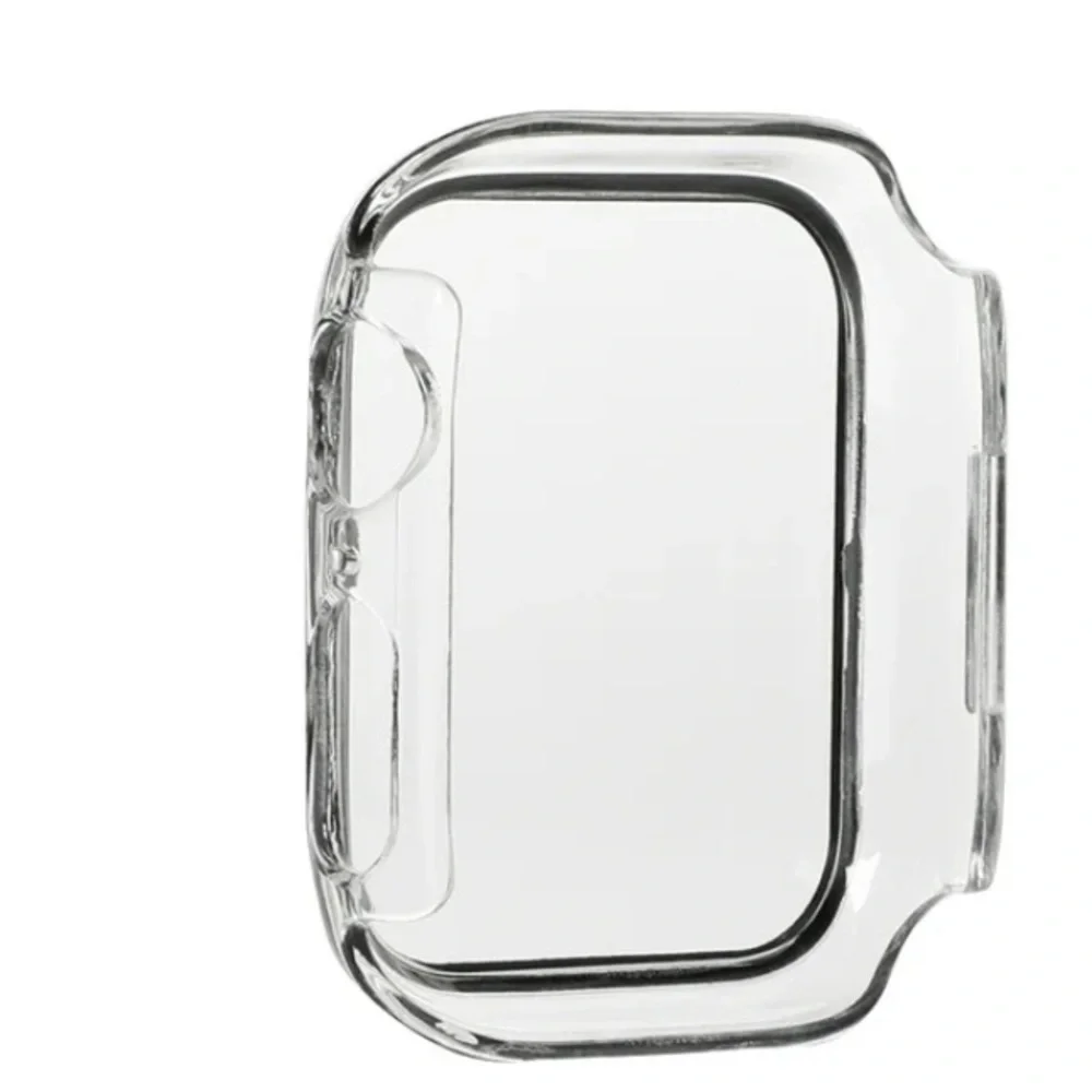 Onn~Protective Bumper Case for Apple Watch 41mm Color- Clear Style# 2421S New